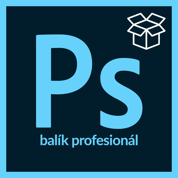 Počítačový kurz Balík Adobe Photoshop profesionál - Photoshop I., II., III. - od základov až po webdesign a kreatívu