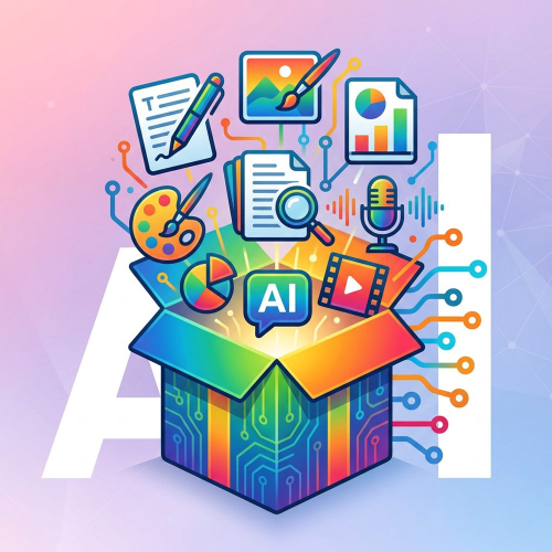 Umelá inteligencia (AI) používateľ špecialista - komplexný balík kurzov: od promptov a ChatGPT cez Claude AI, generovanie grafiky, videa a hudby až po analýzu dokumentov v NotebookLM