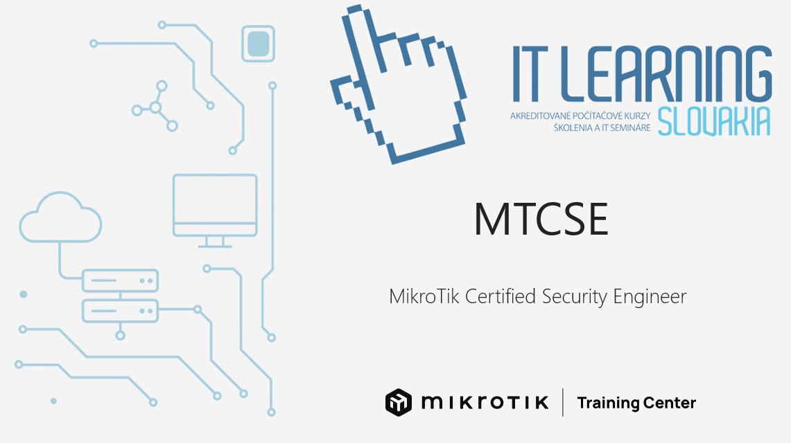 MTCSE certifikácia MikroTik bezpečnosť sietí kryptografia certifikáty