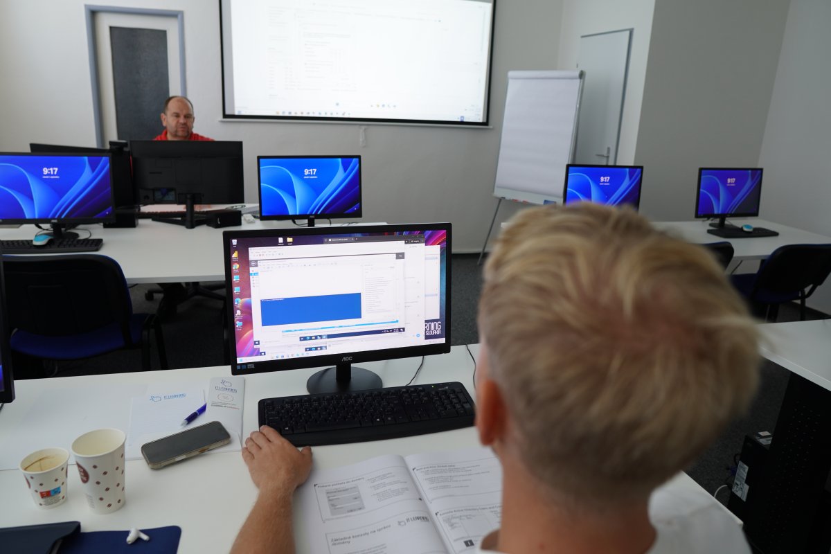 Foto z kurzu Microsoft Windows Server - Active Directory základný kurz