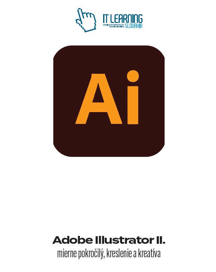 Logo Adobe Illustrator s oranžovým textom Ai na tmavom pozadí