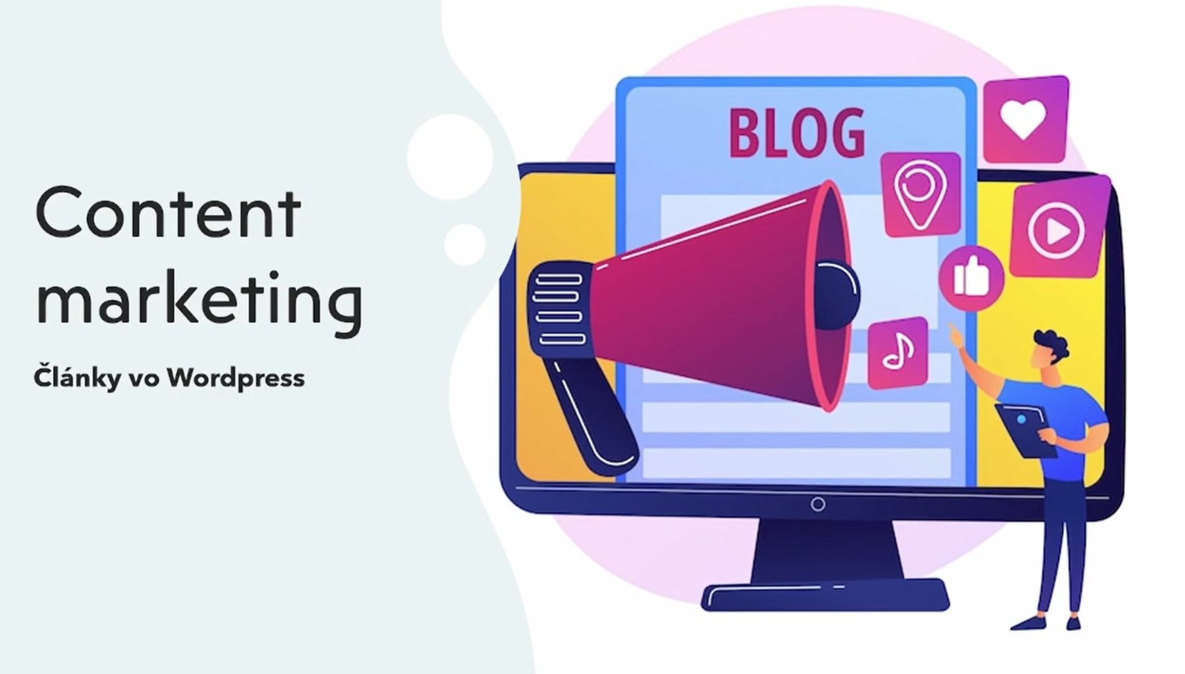 Content marketing, blogovanie a články vo WordPresse