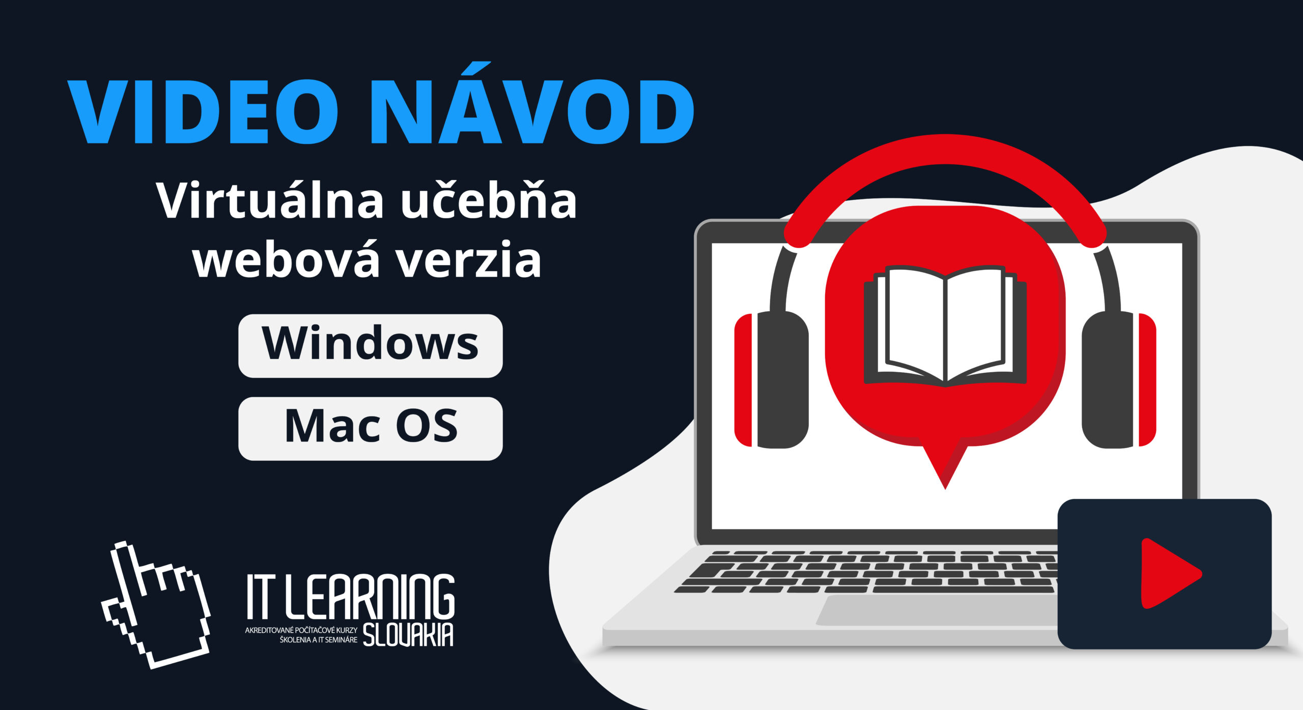 Video návod – Virtuálna učebňa webová verzia
