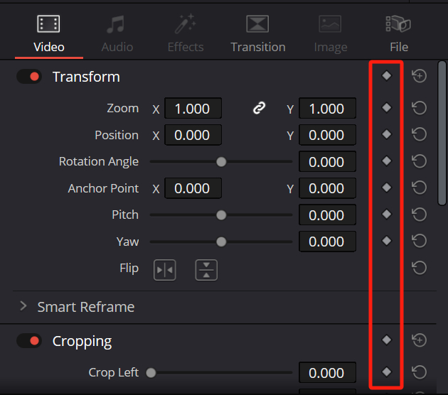 DaVinci Resolve – kľúčovanie a animácie – nahrávka z kurzu
