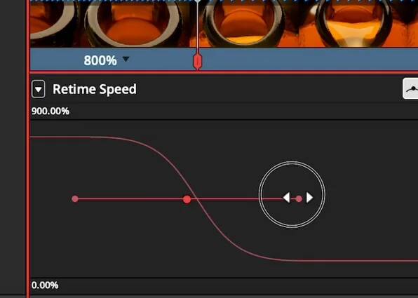 DaVinci Resolve – zrýchľovanie a spomaľovanie videa pomocou rampy