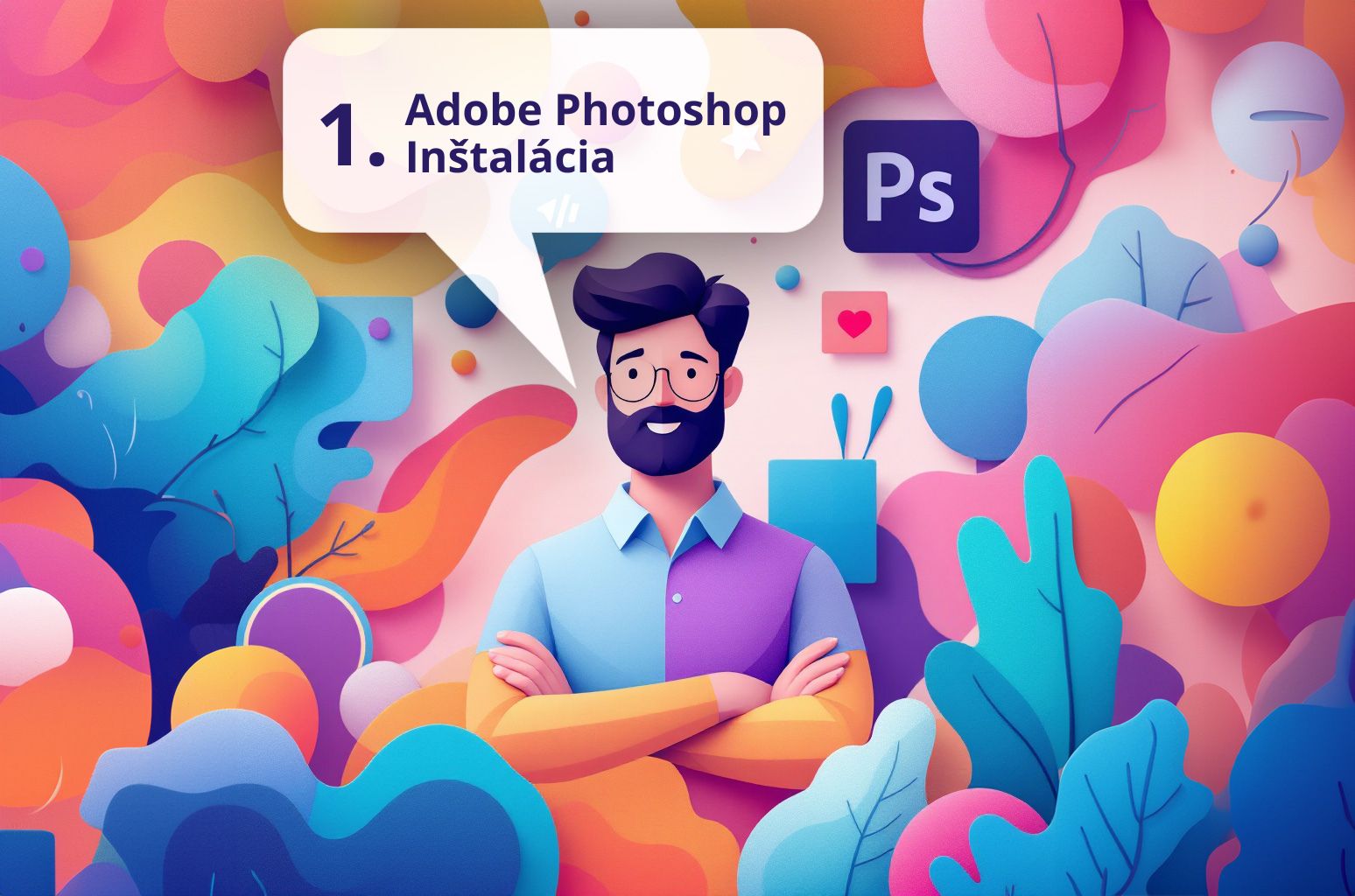 Adobe Photoshop 1. – Inštalácia programu