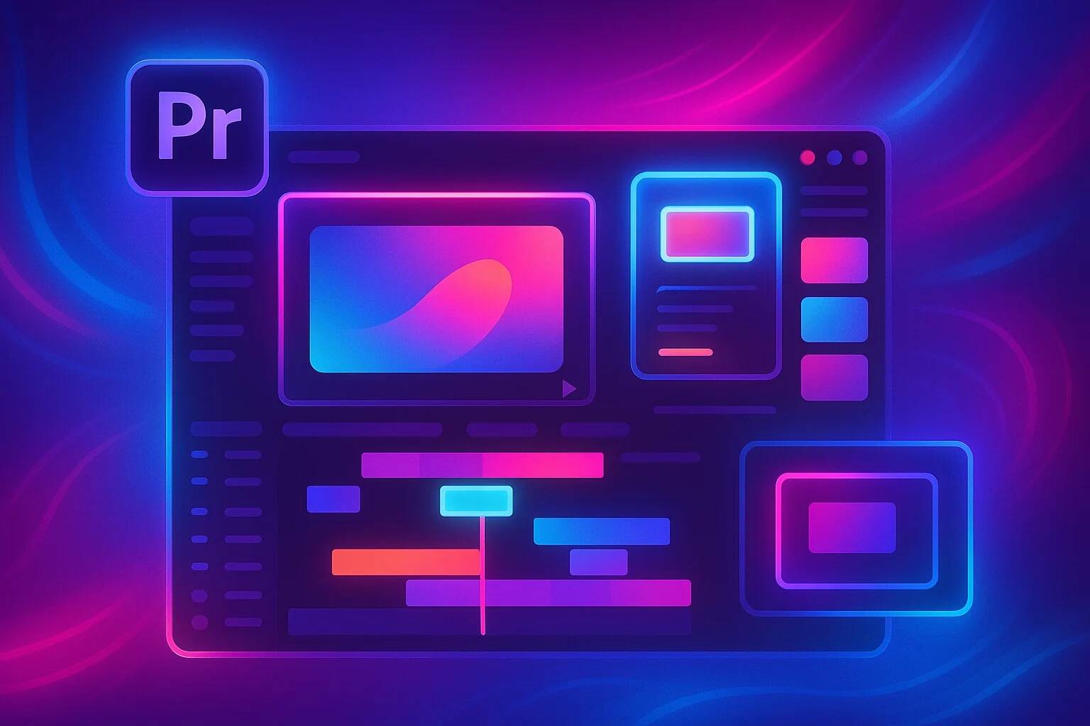 Premiere Pro – Efekty, texty a prvky