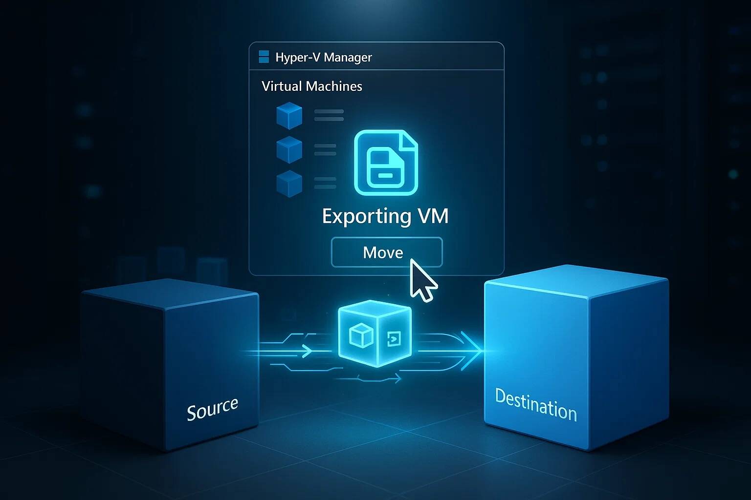 Hyper-V – Migrácia a export virtuálnych strojov (nahrávka zo školenia)