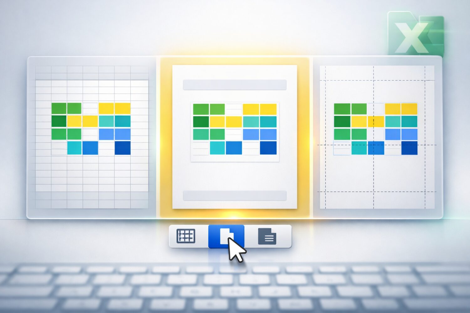 Excel – Rôzne typy zobrazení v Exceli