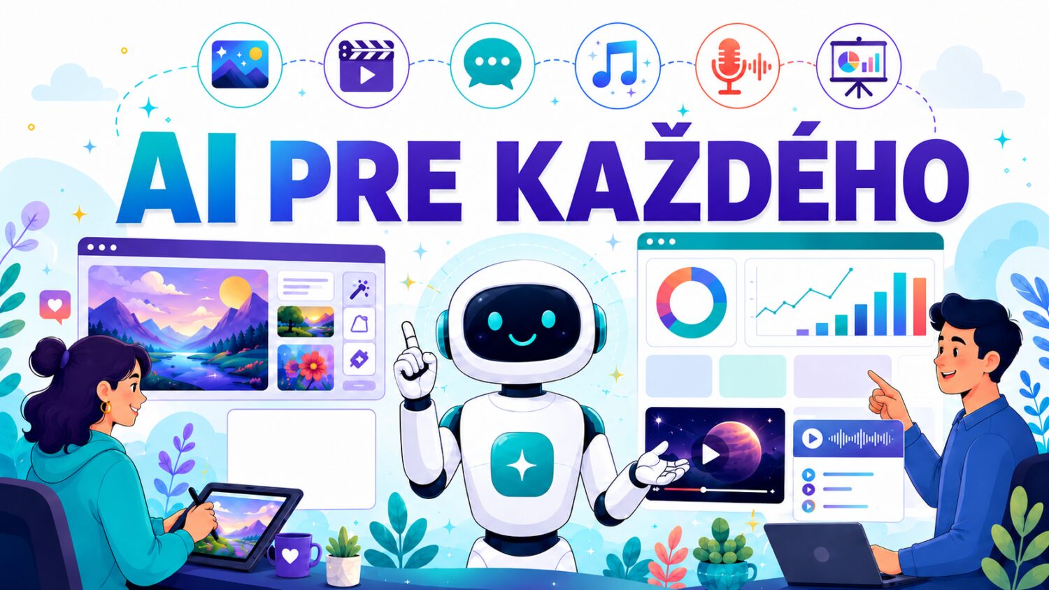 Umelá inteligencia (AI) pre všetkých – ZADARMO