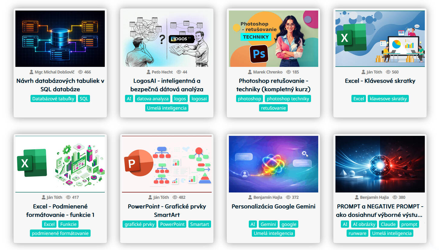 video-kurzy-ako-bonus-itlearning sekcia videokurzov na webstránke itlearning.sk