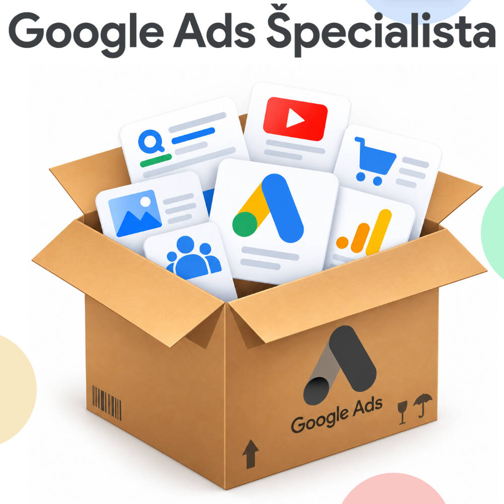 Nové kurzy Google Ads - päť dielov od prvej kampane až po (AI) umelú inteligenciu
